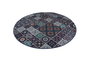 Mijölnir Carres Bleus Alfombrilla de Baño Multicolor 160 cm